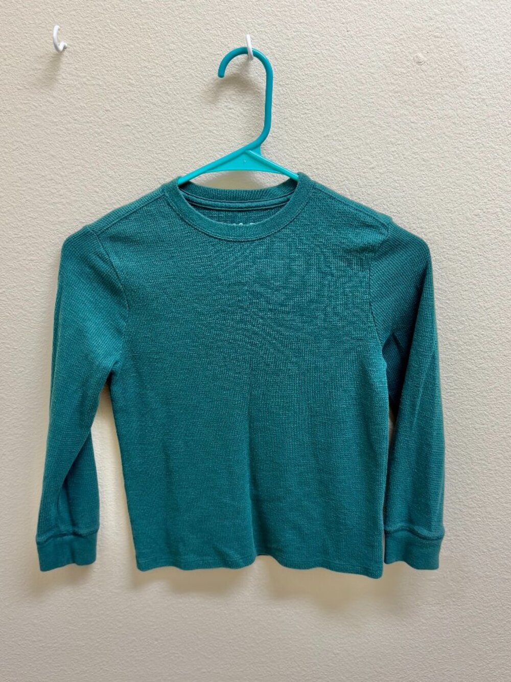 NWOT Cat & Jack Boys Waffle Cut Long Sleeve Top